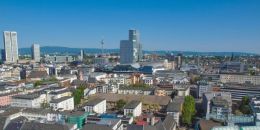Frankfurt - havadan görünümü panorama