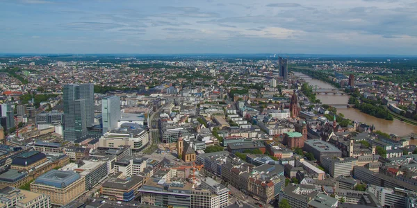 Frankfurt am Main - panorama — Zdjęcie stockowe