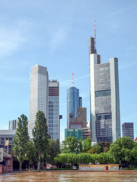 Frankfurt am Main Tyskland - Stock-foto