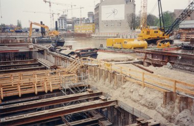 Potsdamer platz şantiye
