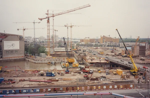 Potsdamer platz εργοτάξιο — Φωτογραφία Αρχείου