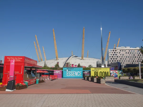 Millennium dome Londen — Stockfoto