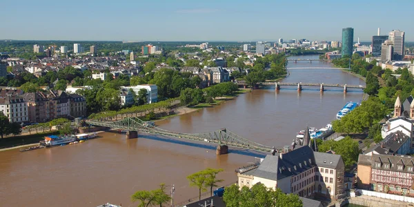 Frankfurt am Main - panoráma — Stock Fotó