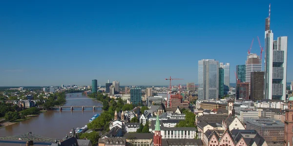 Frankfurt - havadan görünümü panorama
