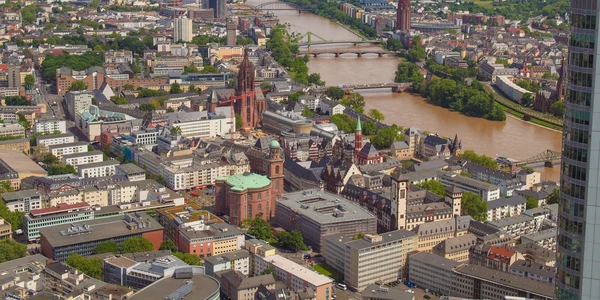 Frankfurt am Main, Germany - panorama Stock Image