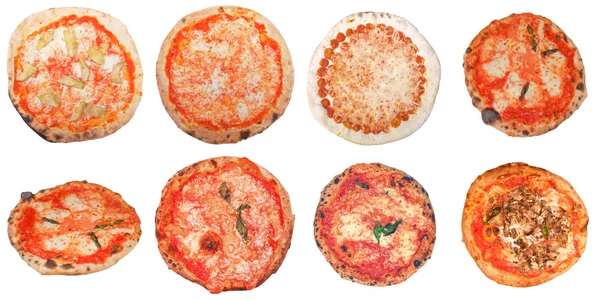 Pizza geïsoleerd — Stockfoto
