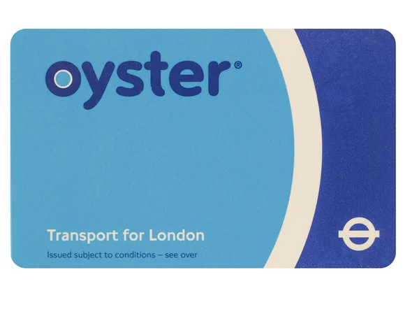 Oyster card — Stockfoto