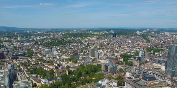 Frankfurt am Main - panorama — Stok fotoğraf