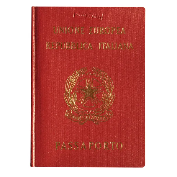 Passaporte italiano — Fotografia de Stock