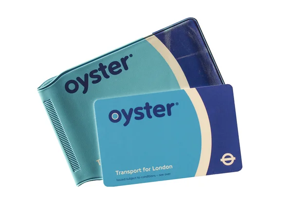 Oyster card — Stockfoto