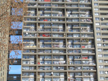 Londra Kulesi'nde trellick