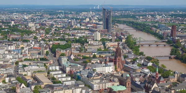 Frankfurt am Main - panorama — Zdjęcie stockowe