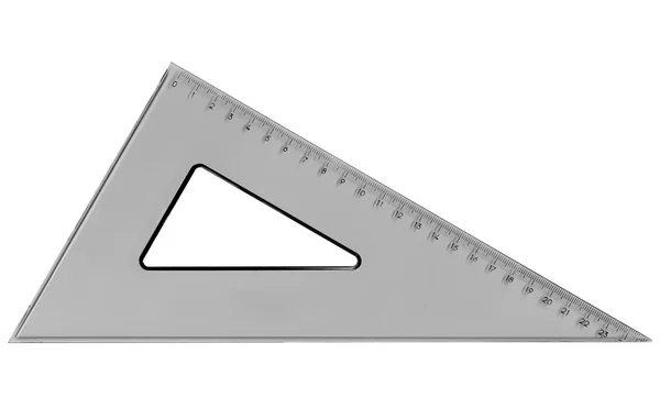 Zestaw trójkątem kwadratowym — Zdjęcie stockowe