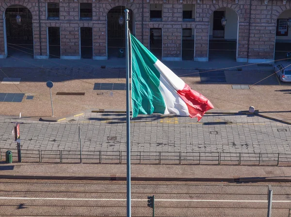 Italienische Flagge — Stockfoto