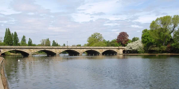 Serpentine lake, London — Stockfoto