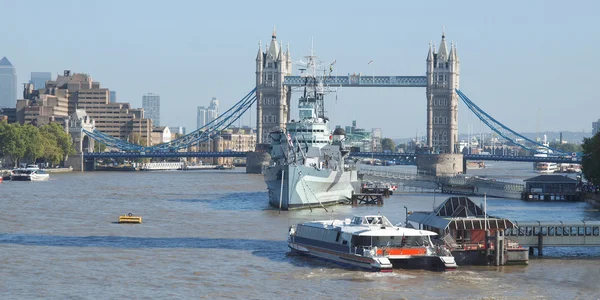 Floden Thames i London — Stockfoto