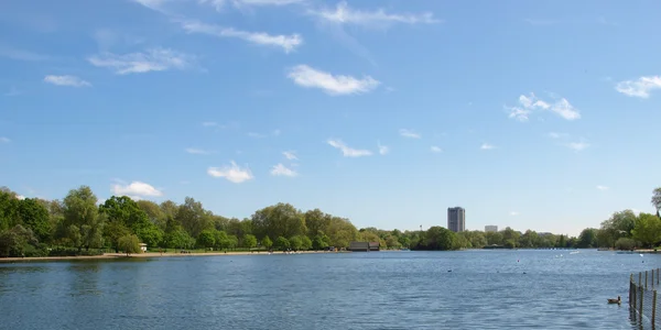 Serpentine Lake London — Stockfoto