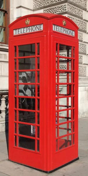 Londra telefon kulübesi — Stok fotoğraf