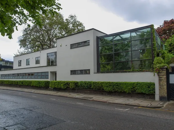 Casas antiguas de la iglesia en Londres — Foto de Stock