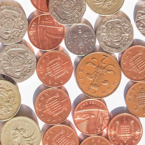 Moneda libra británica — Foto de Stock