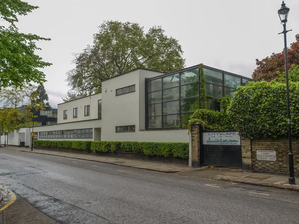 Casas antiguas de la iglesia en Londres — Foto de Stock