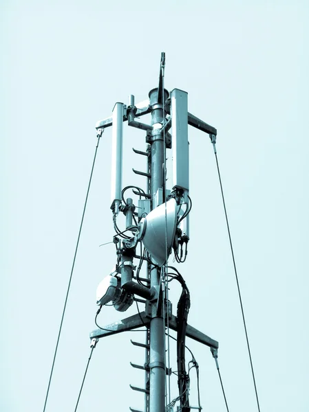 Telecommunication aerial tower — Stock Photo, Image