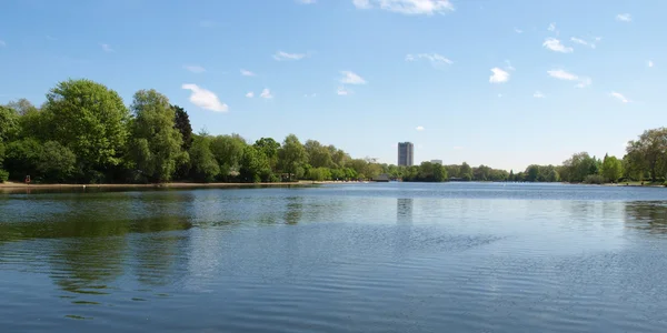 Lago Serpentine, Londres — Fotografia de Stock