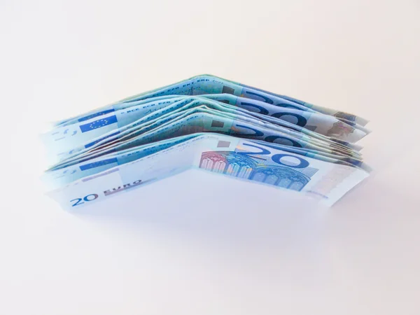 Euros Notas — Foto de Stock