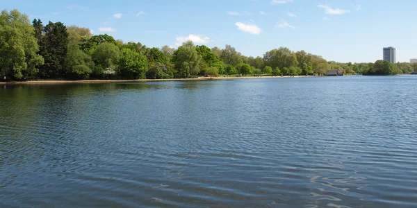 Lago Serpentine, Londres — Foto de Stock