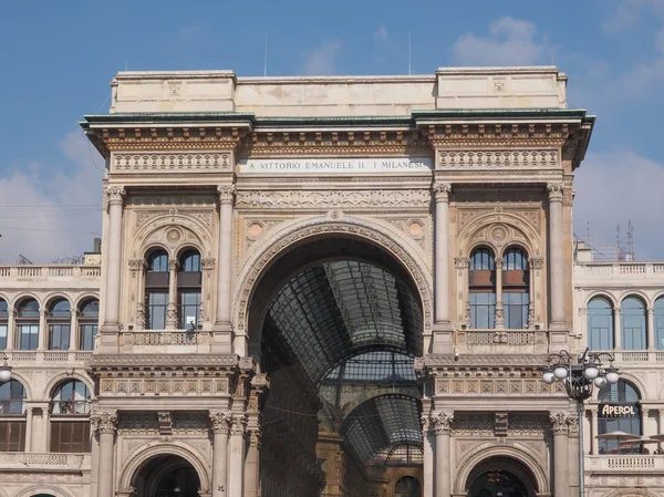 Galleria Vittorio Emanuele II Milan — Stok fotoğraf