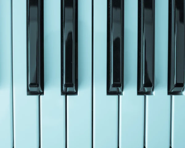 Teclas de teclado musical —  Fotos de Stock