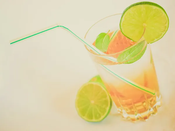 Retro-look cocktail foto — Stockfoto