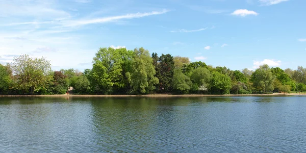 Lago Serpentine, Londres — Fotografia de Stock