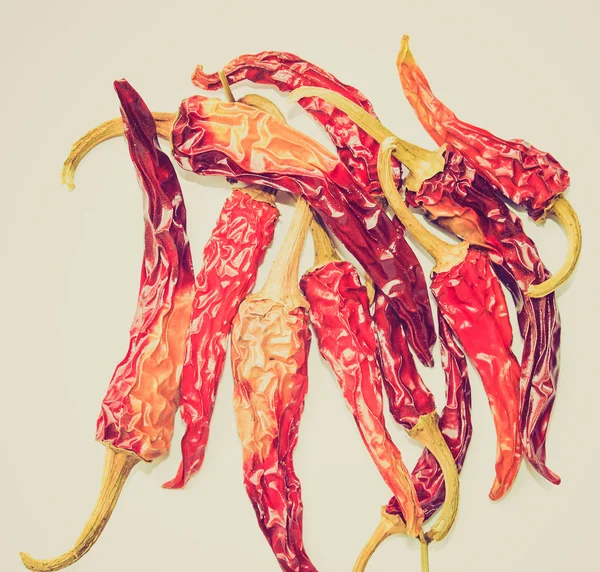 Retro-look varm paprika — Stockfoto