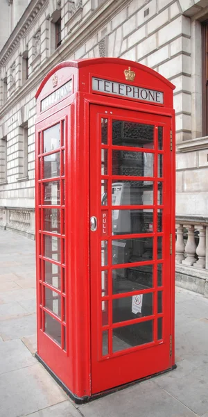 Londra telefon kulübesi — Stok fotoğraf