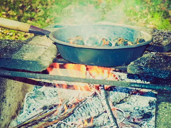 Retro look Barbecue — Stock Photo, Image