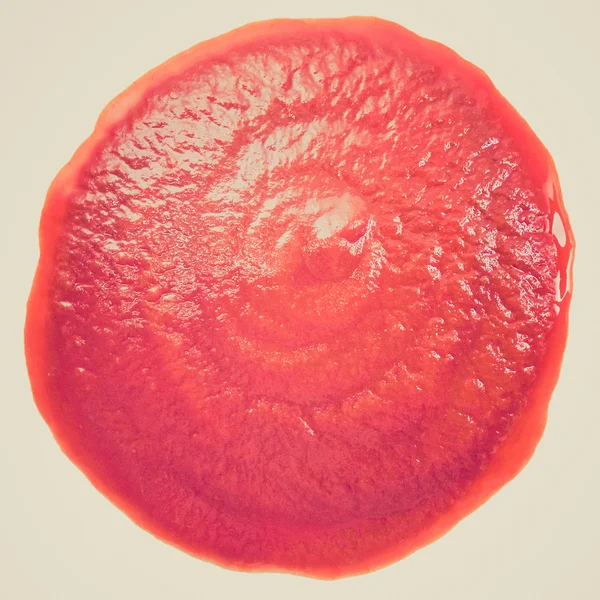 Aspetto retrò ketchup di pomodoro — Foto Stock