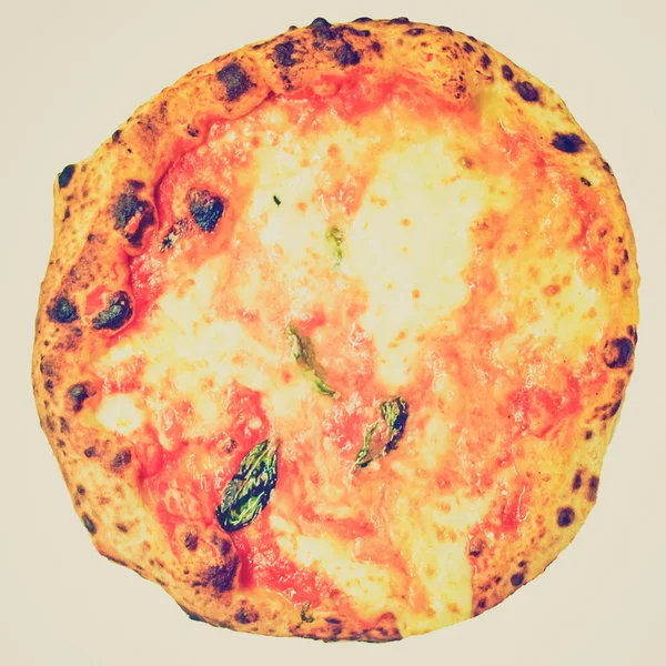 Pizza de look retro — Fotografia de Stock