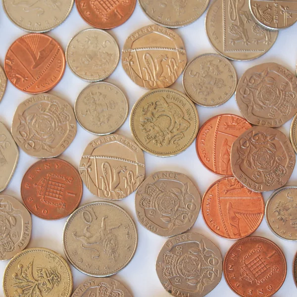 British pound coin — Stock Photo, Image