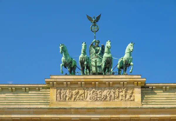 Brandenburger tor, Berlijn — Stockfoto