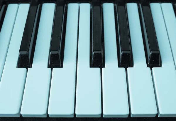 Music keyboard keys — Stock Photo, Image