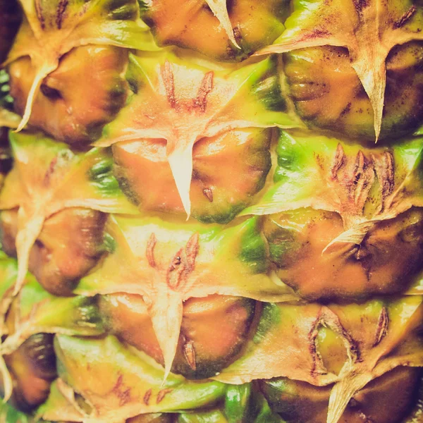 Retro-look ananas foto — Stockfoto