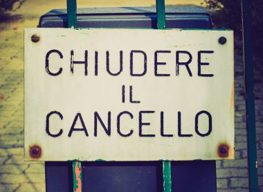 Retro görünüm çıkışı kapat