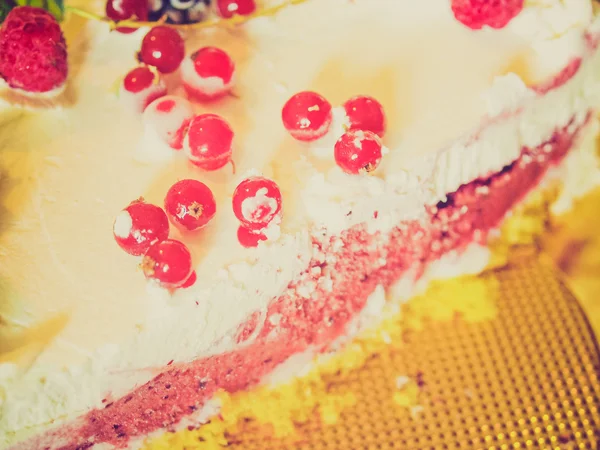 Retro olhar bolo de torta — Fotografia de Stock