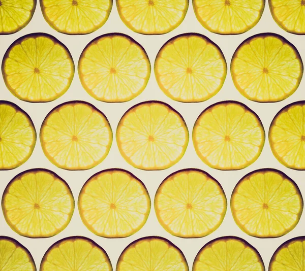 Retro look Lemon background — Stock Photo, Image