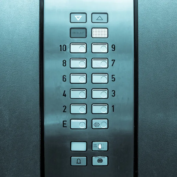Lift elevator keypad — Stock Photo, Image