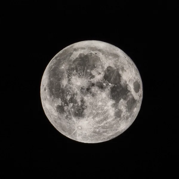 HDR luna piena — Foto Stock
