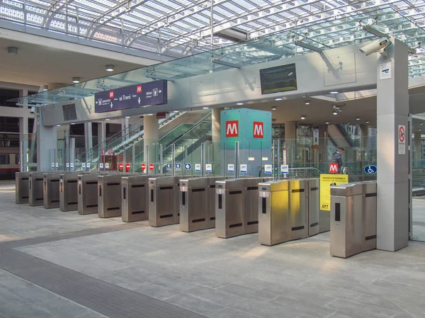 Estación Torino Porta Susa — Foto de Stock
