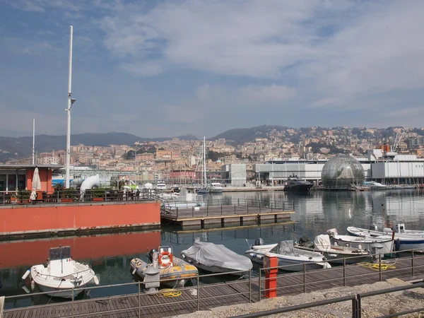 Porto Vecchio Genoa Italy — Stock Photo, Image