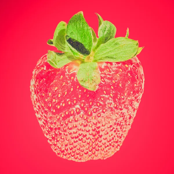 복고풍 봐 딸기 — 스톡 사진